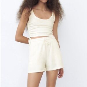 Zara Terry Sweat Shorts